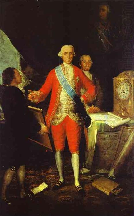 Francisco de Goya the Count of Floridablanca and Goya., Francisco Jose de Goya